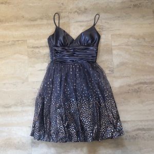 Sparkly Semi-formal Bubble and Dot Dress